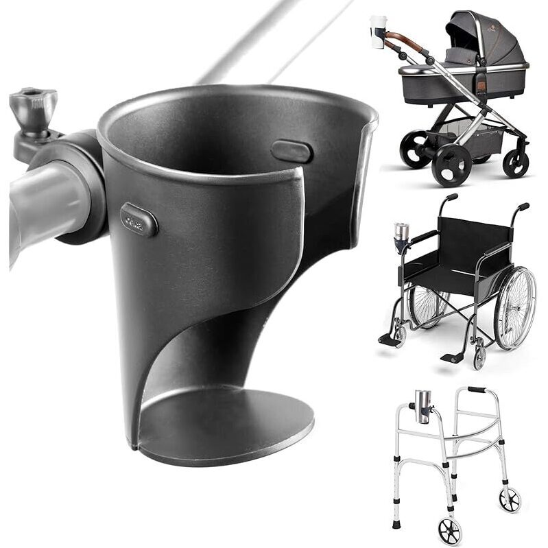 Universal Fit Bicycle and Stroller Cup Holder - Holdits Grande