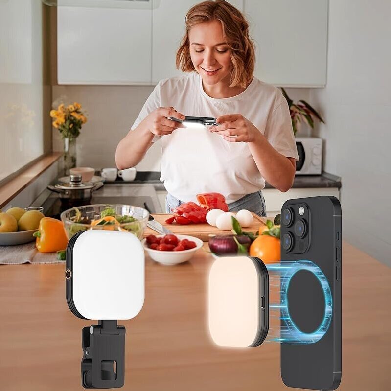 Luxsure Magnetic Selfie Light for iPhone - Brighten Your Selfies Anywhere