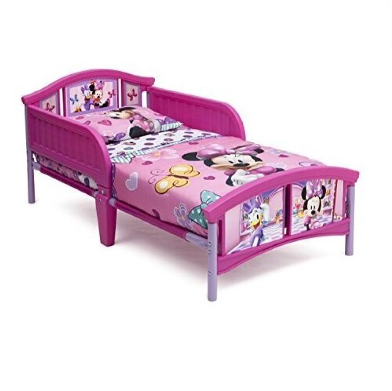 Affordable Minnie Mouse Toddler Bed - Great Transition from Crib to Big Bed