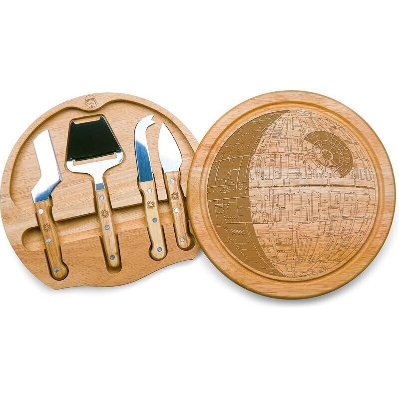 Death Star Circo Cheese Cutting Board & Tools Set - Star Wars Inspired