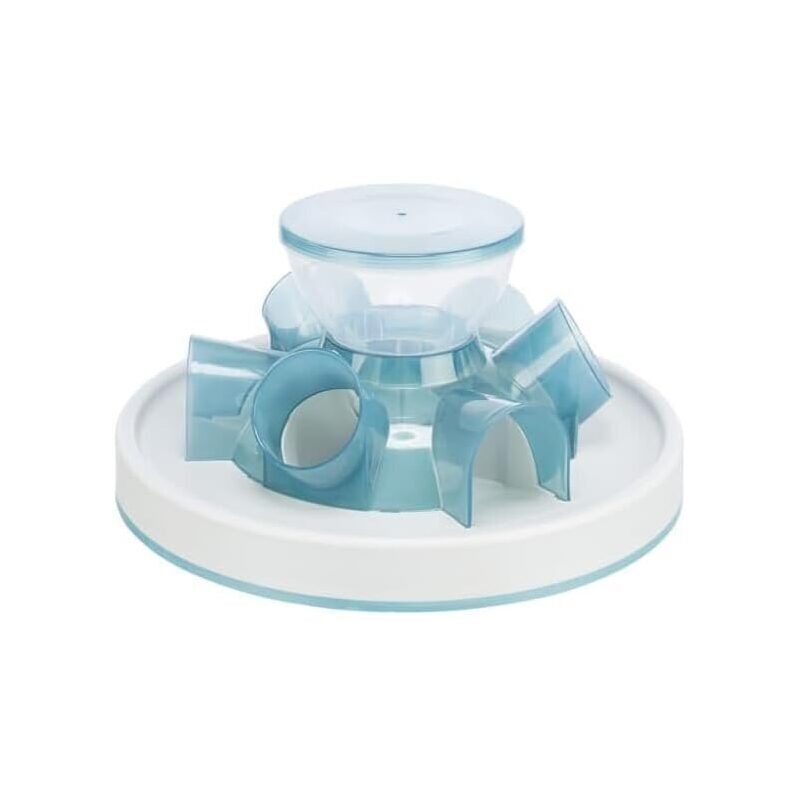 TRIXIE Tunnel Slow Feeder for Cats - Interactive Puzzle Pet Bowl