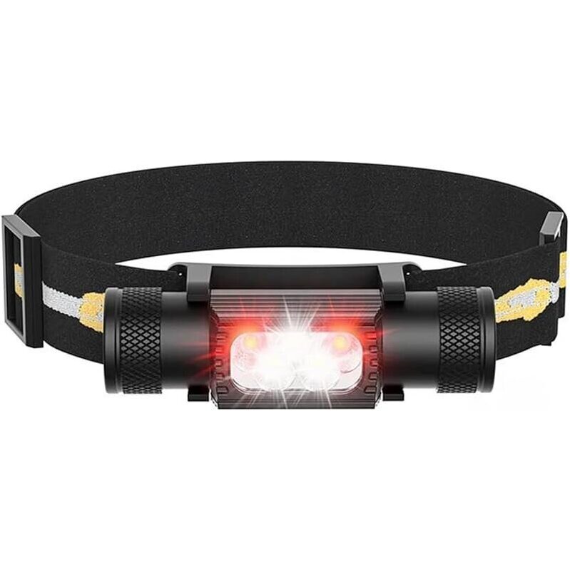 Sofirn Bright Red Headlamp Rechargeable - 1200 Lumens