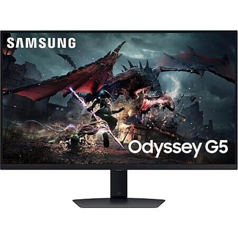 Samsung Odyssey G5 Gaming Monitor Bundle with Resident Evil Requiem Game - Deal Alert