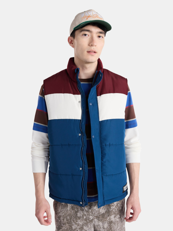 No Boundaries Mens Netflix Stranger Things Puffer Vest