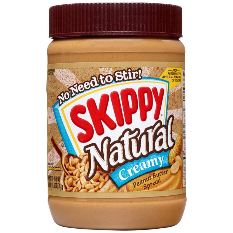 12-Pack SKIPPY Natural Creamy Peanut Butter - Value-Pack Deal