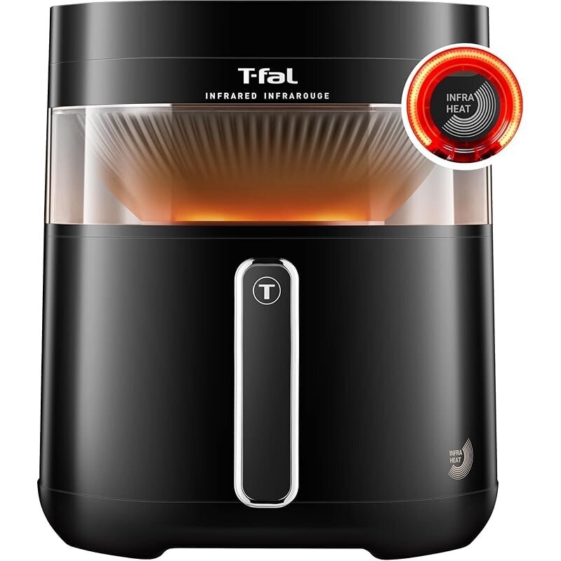 T-fal 1800W Infrared Air Fryer - Quick & Even Cooking