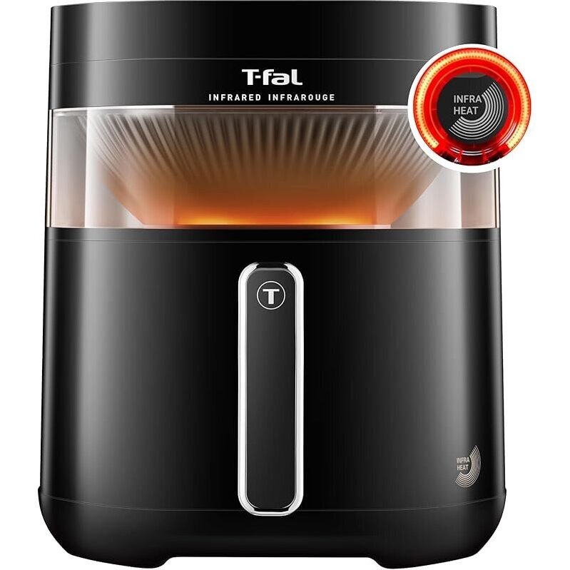 T-fal 1800W Infrared Air Fryer - Quick & Even Cooking