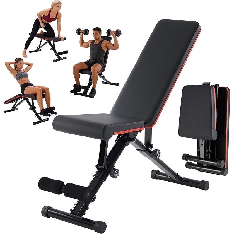 Versatile Adjustable Weight Bench for Home Gym - 795lbs Capacity