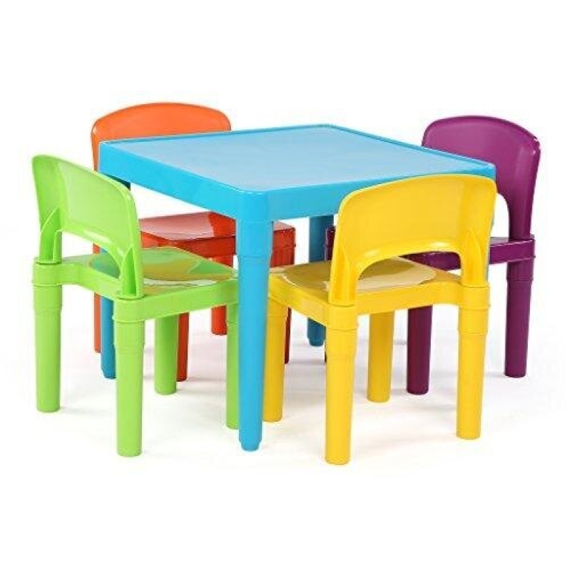 Colorful Kids Table and Chairs Set - 36% Off