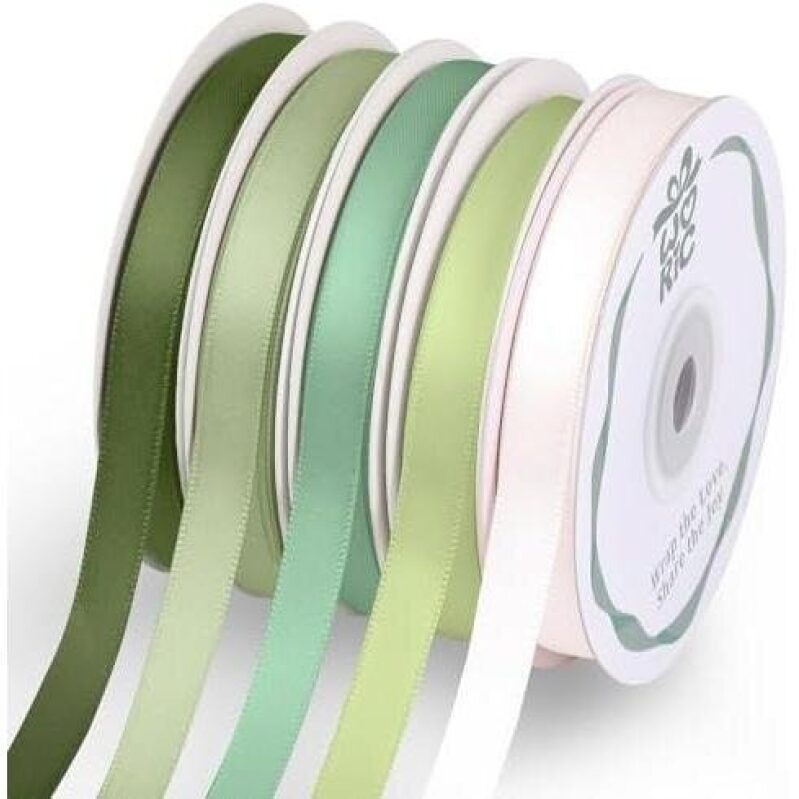 50 Yards Double Satin Ribbons - 50% Discount
