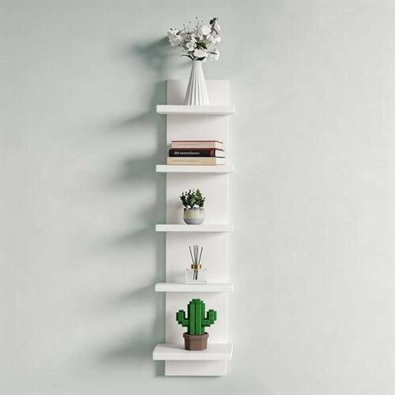 5-Tier Floating Wall Shelf - 39% Off