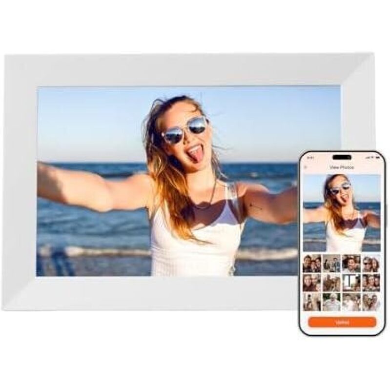10.1 Inch WiFi Digital Photo Frame - 59% OFF