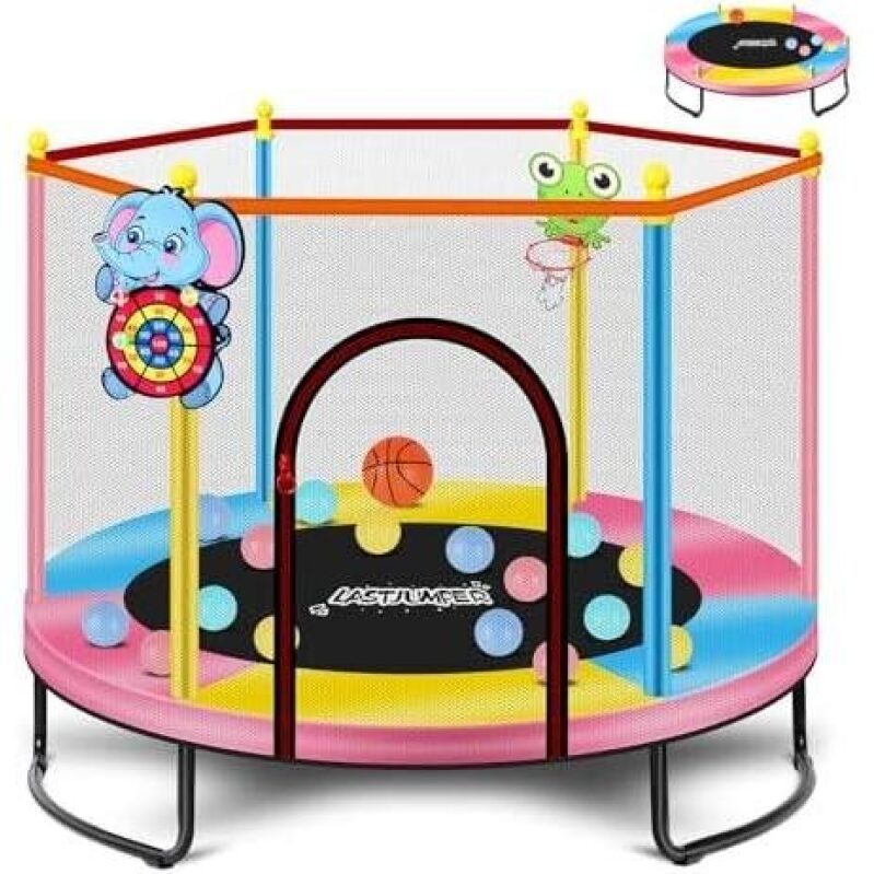 Affordable Indoor Trampoline for Kids with 24% Discount