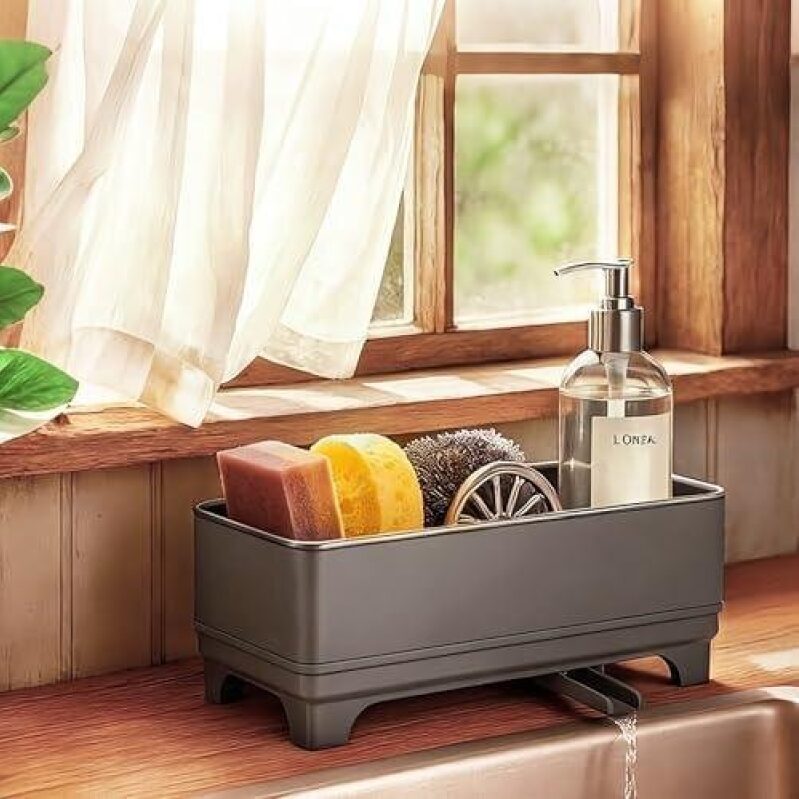 Rustproof Stainless Steel Sponge Holder for Kitchen Sink - 50% OFF