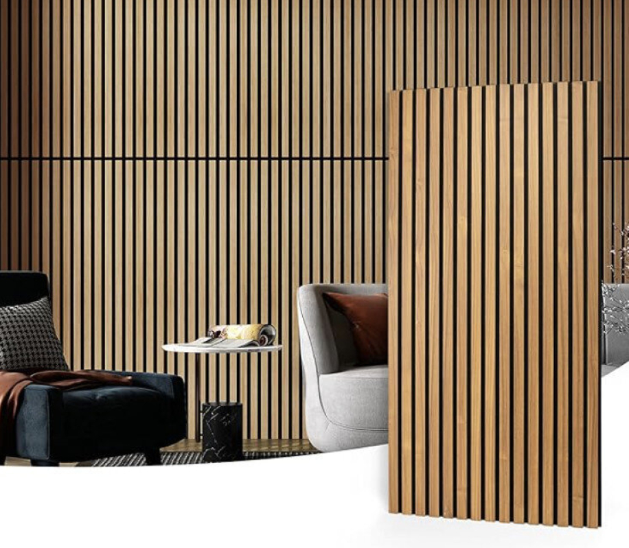 Art3d Acoustic Wooden Strip Panels - Perfect for Home and Office