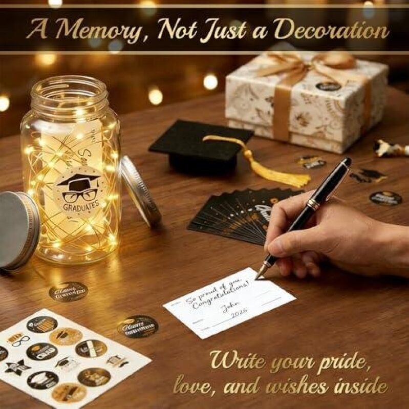 Illuminated Graduation Jars - A Cherished Keepsake for Graduates