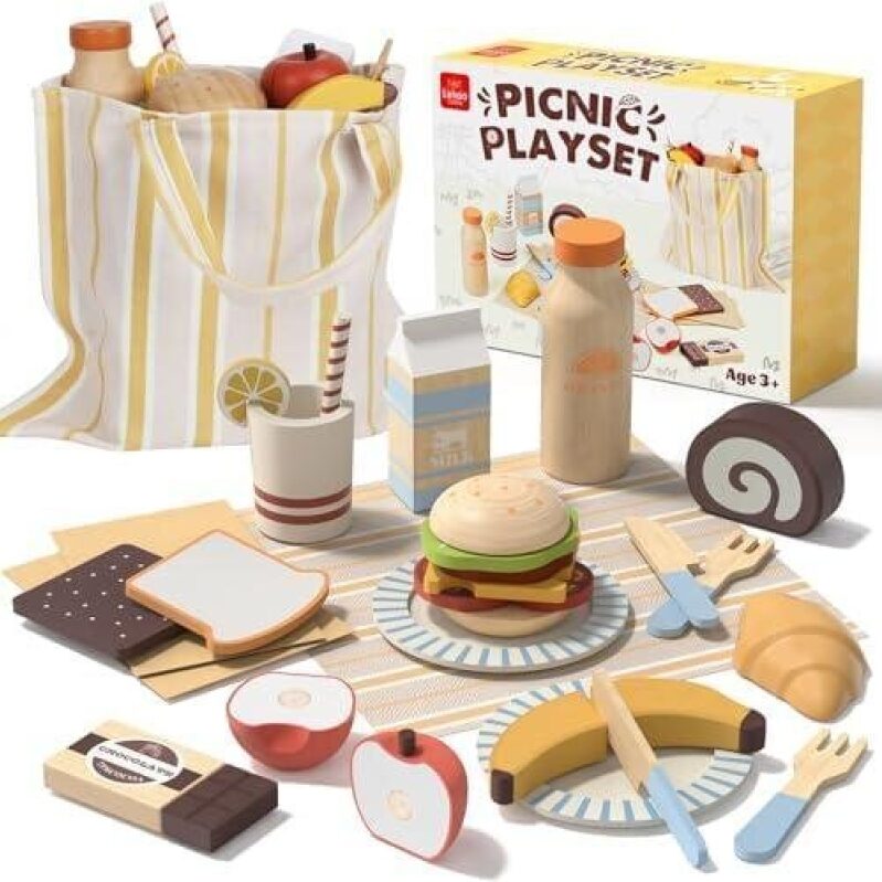 Wooden Picnic Playset - 53% Discounted Educational Toy