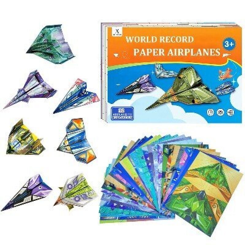 World Record Paper Airplanes Craft Set for Kids