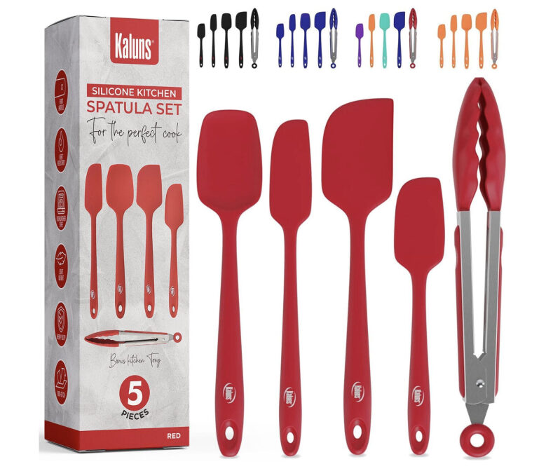 Multifunctional Kitchen Utensil Set - Ergonomic Silicone Spatulas & Tongs