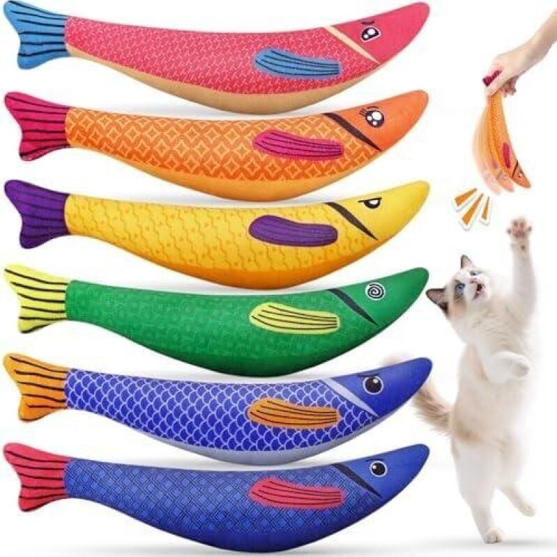 Interactive Talking Fish Toys for Cats - 99% Off