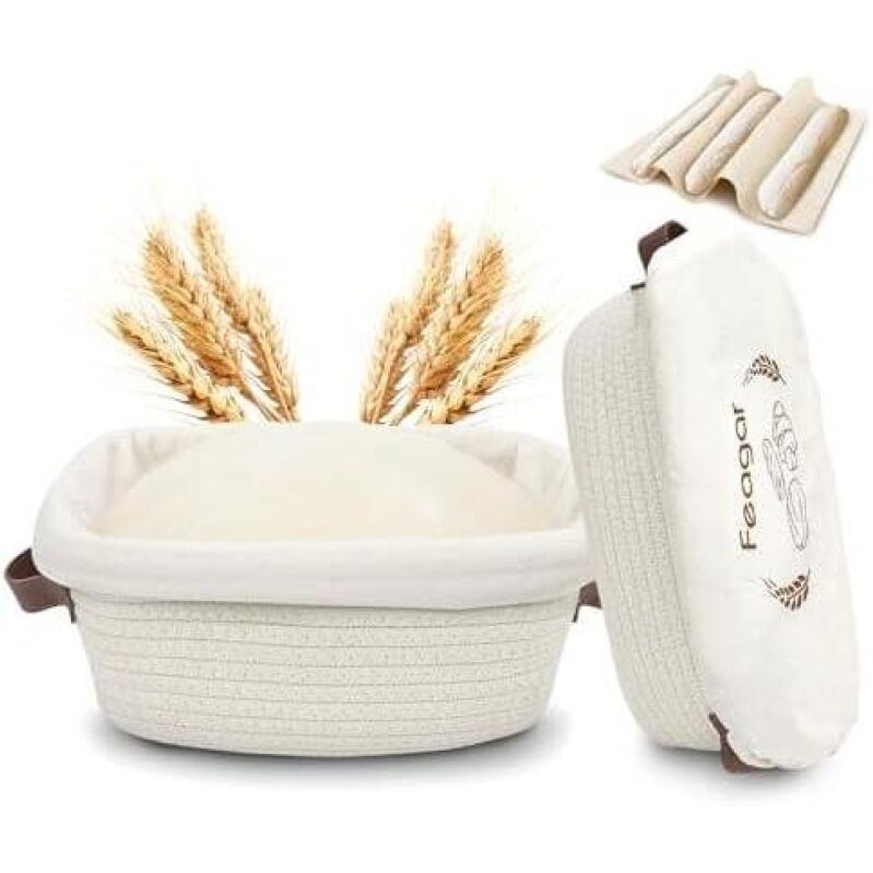 Double-Piece Bread Proofing Basket Set - 50% OFF