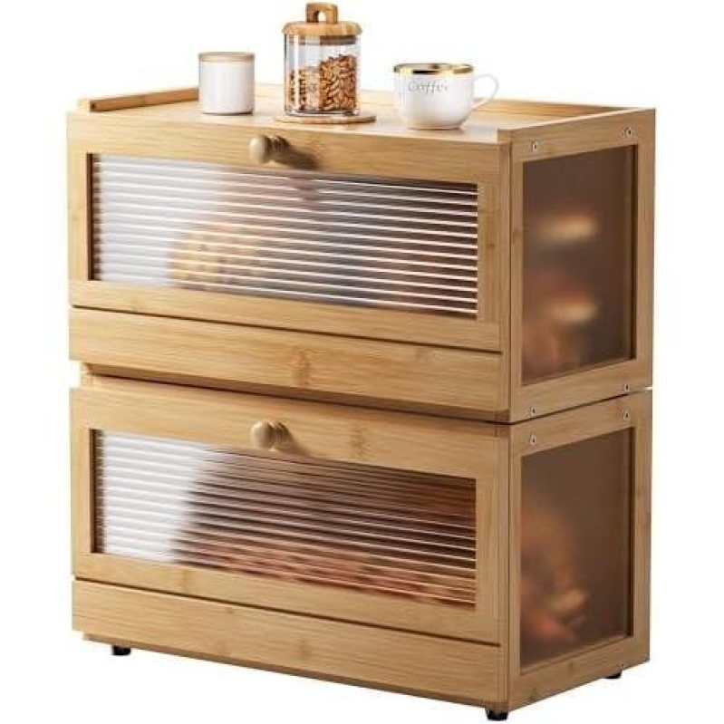 2-Tier Kitchen Bread Bin with 40% Off