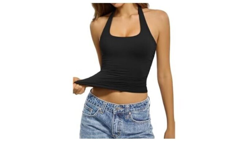 Double Lined Backless Cami Top for Women - Stylish and Comfortable