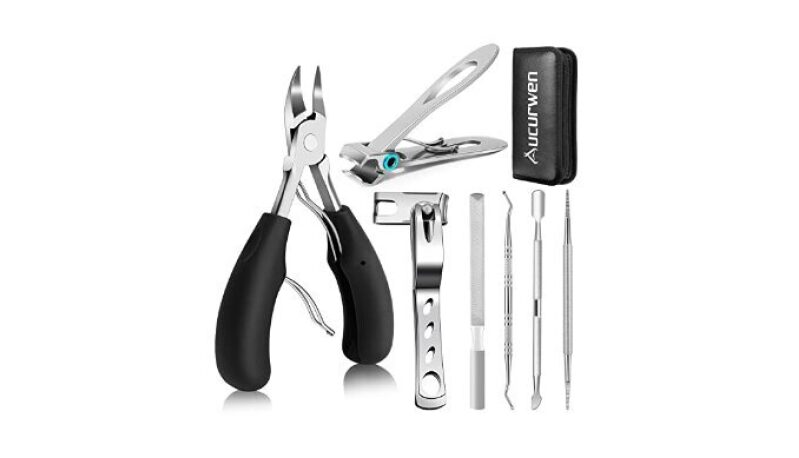 Aucurwen Toenail Clippers for Seniors: Thick Nails & Ingrown Toenails