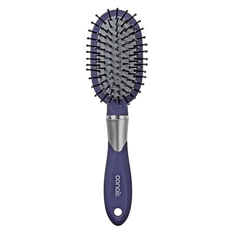 Conair Velvet Touch Travel Hair Brush - Assorted Colors (2 Pack)