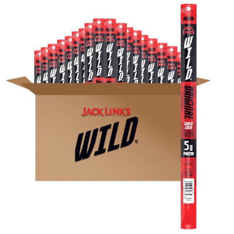 Wild Beef Jerky 1oz Pack of 20 - Perfect for Outdoor Adventures