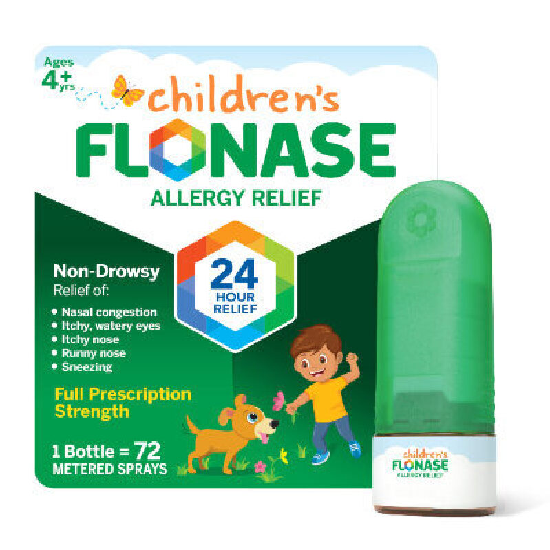 Children's Flonase Allergy Relief Nasal Spray, 72 Sprays