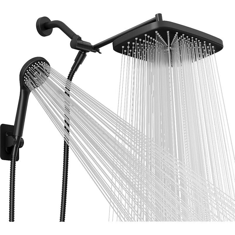 SeaCity Wide Rain Shower Head With 5 Modes - Ultimate Relaxation