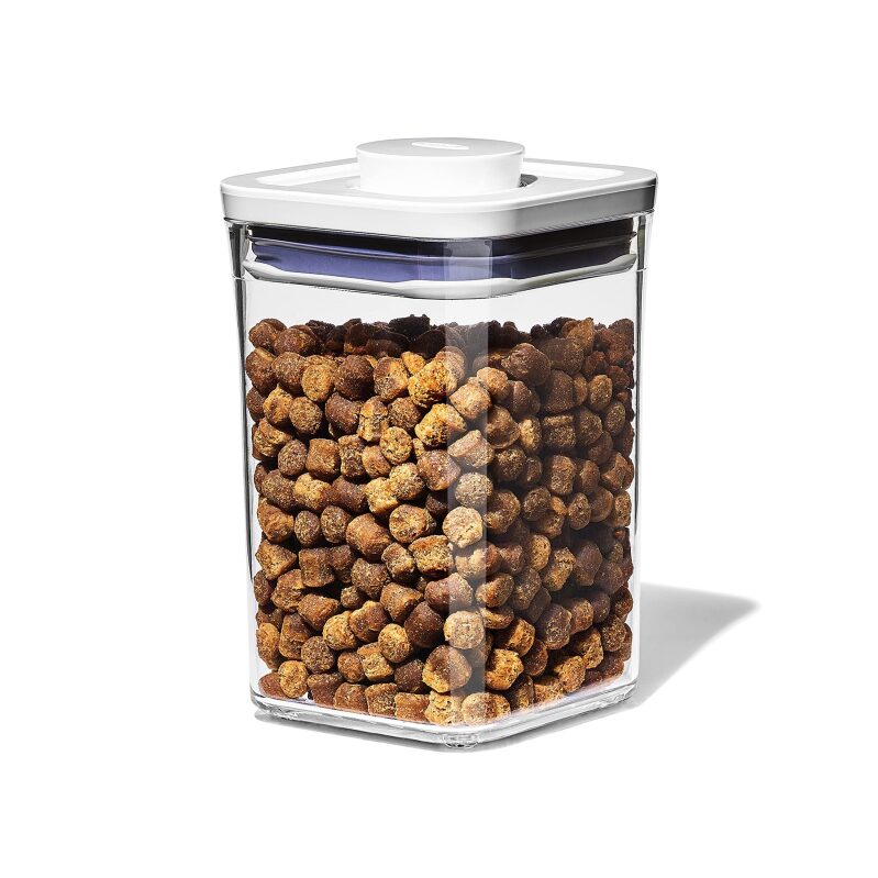 OXO Good Grips Pet POP 1.1 Qt/1 L Treat Container - Airtight & Easy-Clean Design