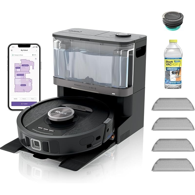 Shark PowerDetect NeverTouch Robot Vacuum AV2810YS - Smart Cleaning Solution