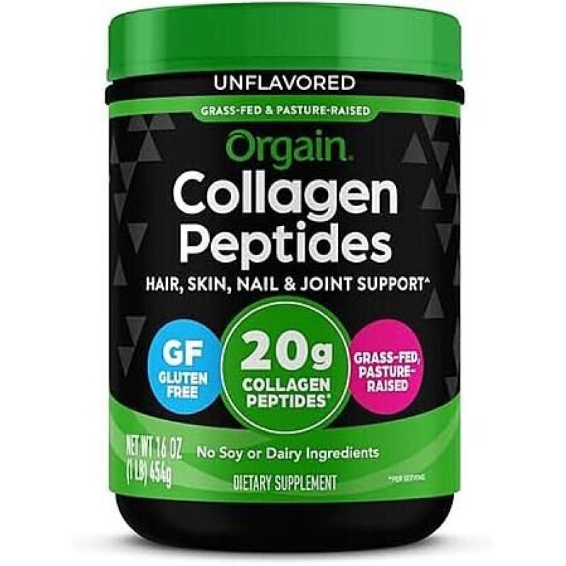 Orgain Hydrolyzed Collagen Peptides Powder - Unflavored