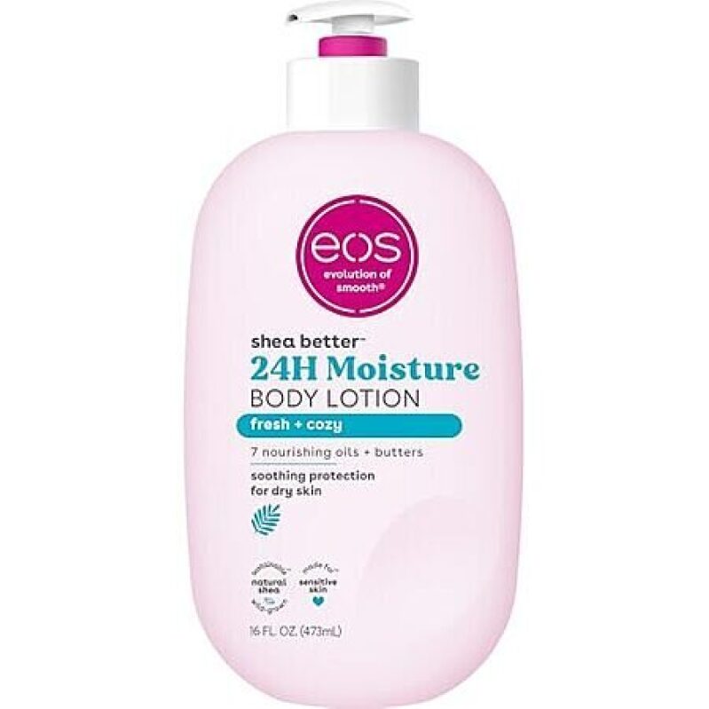 eos Shea Better Body Lotion (Fresh & Cozy) - 2 Pack Deal