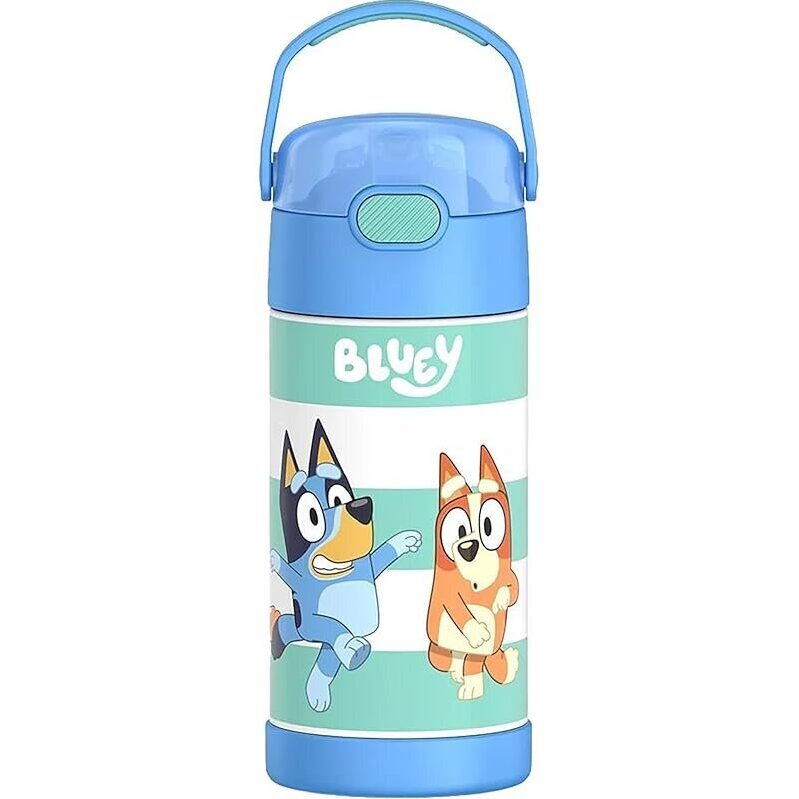 Thermos Funtainer Water Bottle with Straw 12oz, Bluey