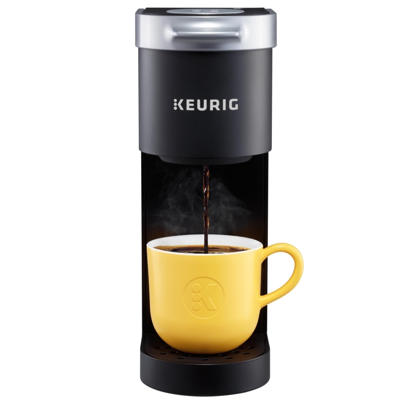 Matte Black Keurig K-Mini Plus Coffee Maker - Compact and Efficient Home Brewing