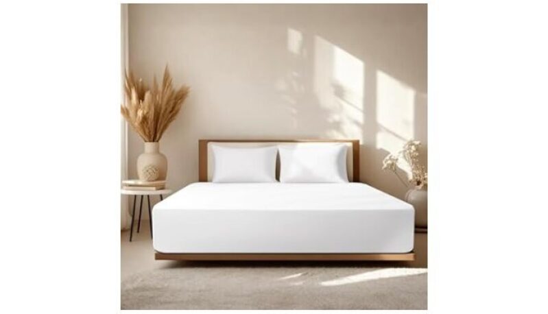 Queen Size Cotton Fitted Sheet - Breathable and Durable