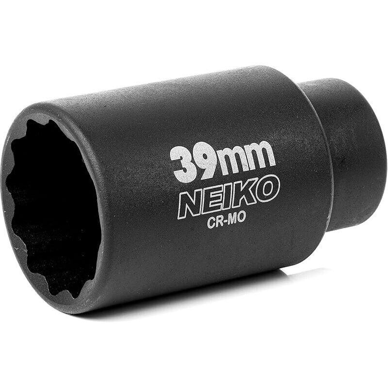 NEIKO 39mm Spindle & Axle Nut Socket - Heavy Duty Chrome Molybdenum