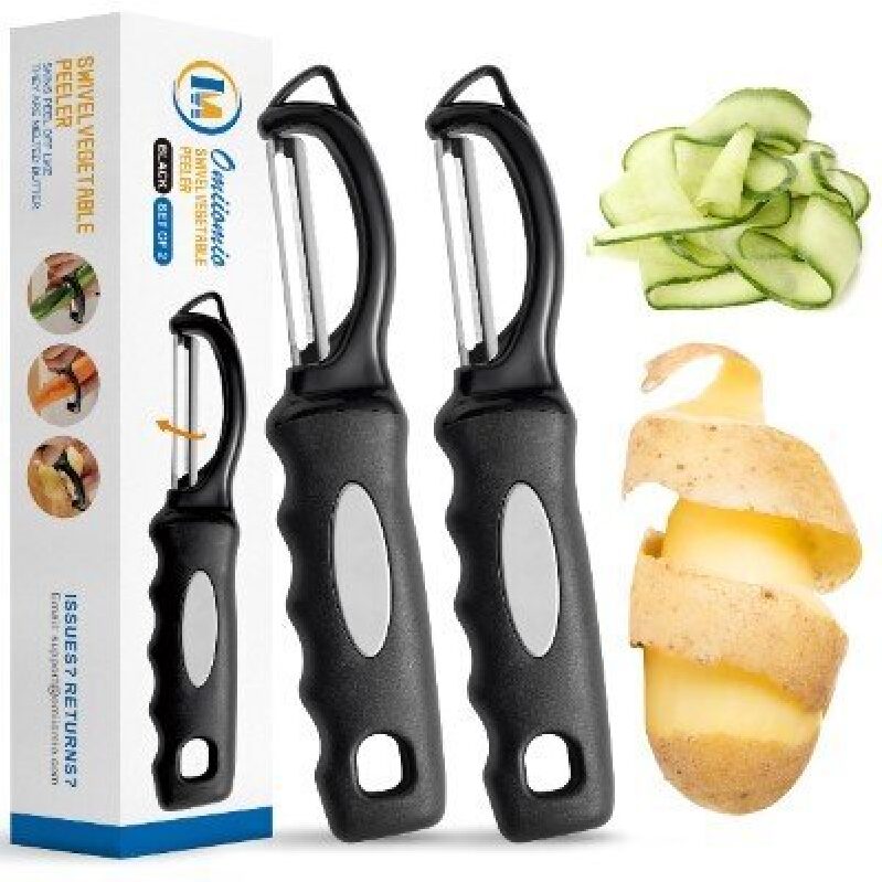 Efficient 3-in-1 Vegetable Peeler Set