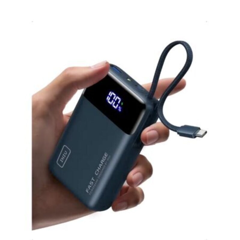 INIU 20000mAh Power Bank with USB-C Cable - Best Deal at $18.49