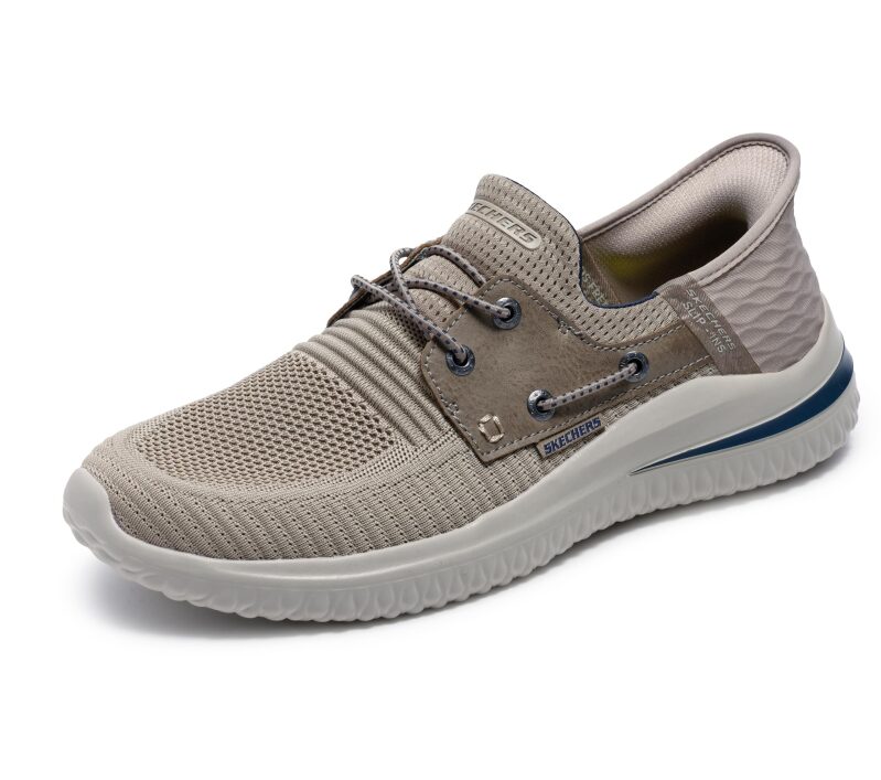 Skechers Men's Streetwear Delson 3.0 Bungee Lace Slip-Ins