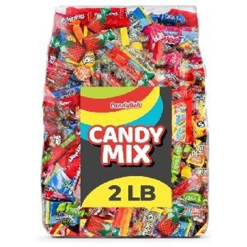Affordable 2 LB Candy Mix Bulk Bag - Variety of Treats