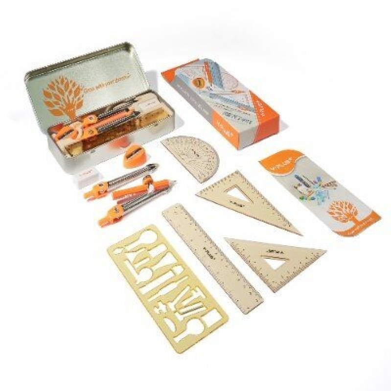 Essential Geometry Kit for Students - Precision Tools