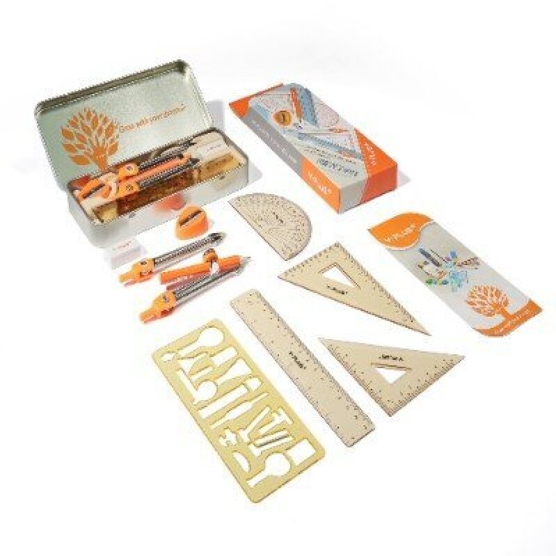 Essential Geometry Kit for Students - Precision Tools