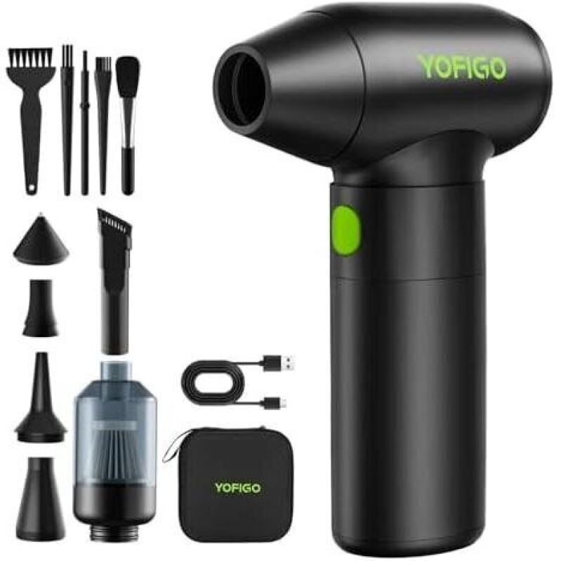 Compact 15000 RPM Quad-Function Mini Turbo Fan - 80% OFF