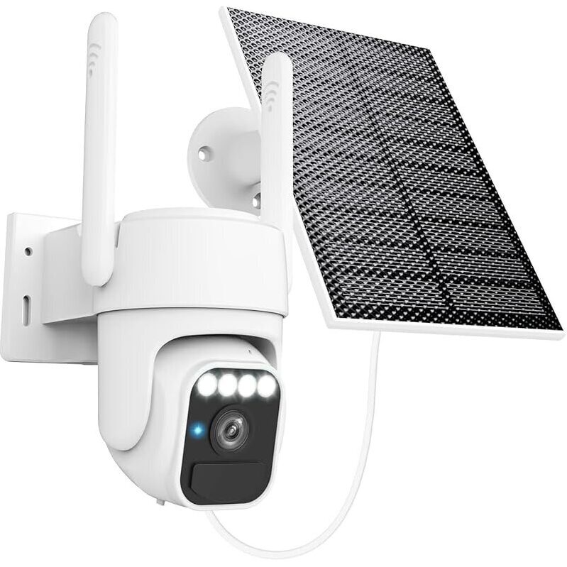 2pk WY-LINK Outdoor Wireless 360-degree Solar Camera w/Panel