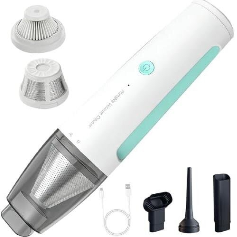 Portable Car Vacuum Cleaner - 20,000 Pa Suction Power, 50% OFF