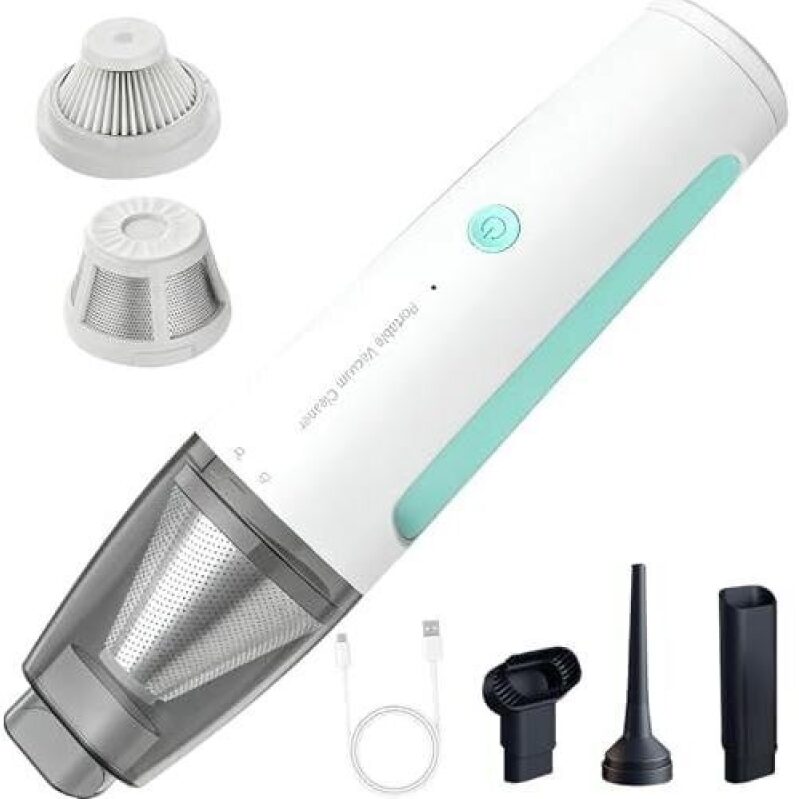 Portable Car Vacuum Cleaner - 20,000 Pa Suction Power, 50% OFF